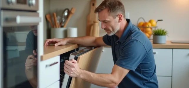Guide complet pour réussir la fixation de la porte sur un lave-vaisselle encastrable