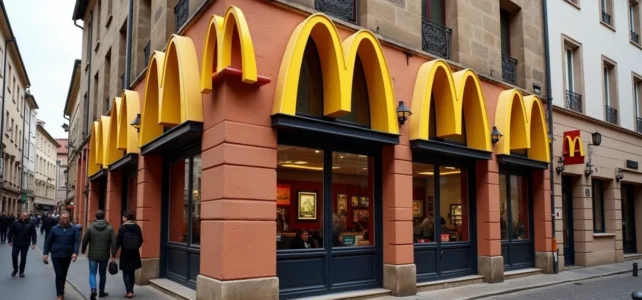Le Mac Donald de Villefranche sur Saône : quand fast-food rime avec patrimoine local Le Mac Donald de Villefranche sur Saône : quand fast-food rime avec patrimoine local
